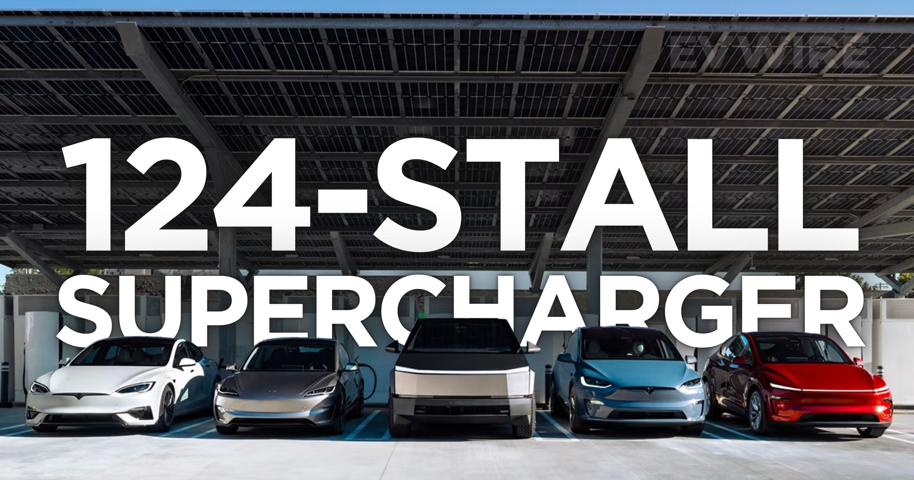 Proposed Tesla 124-stall V4 Supercharger site plan in San Francisco