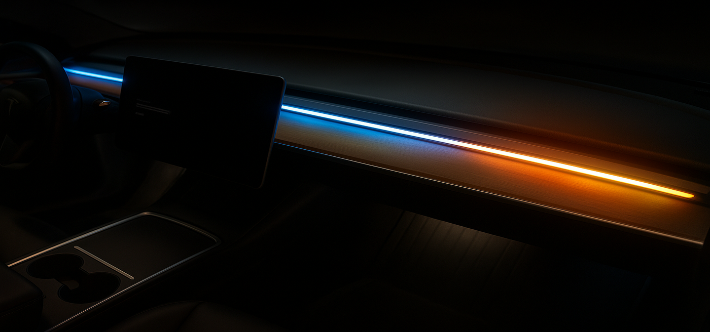 Tesstudio BSD Blind Spot Ambient Light System