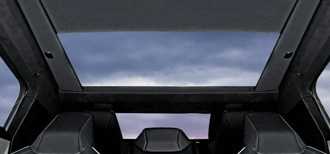 Tesla Cybertruck Electric Sunshade Cybertruck Powered Glass Roof Sunshade Tesstudio®