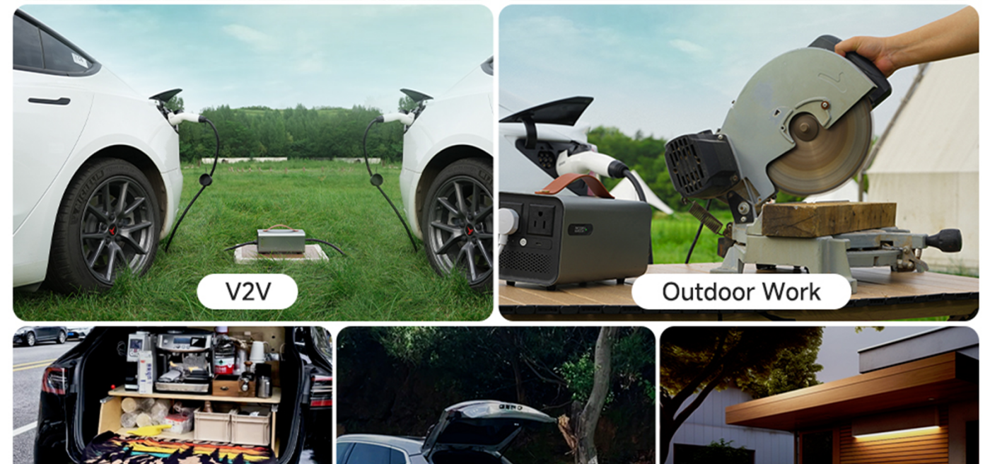 How the Tesla Power Station V2L Transforms Family Camping