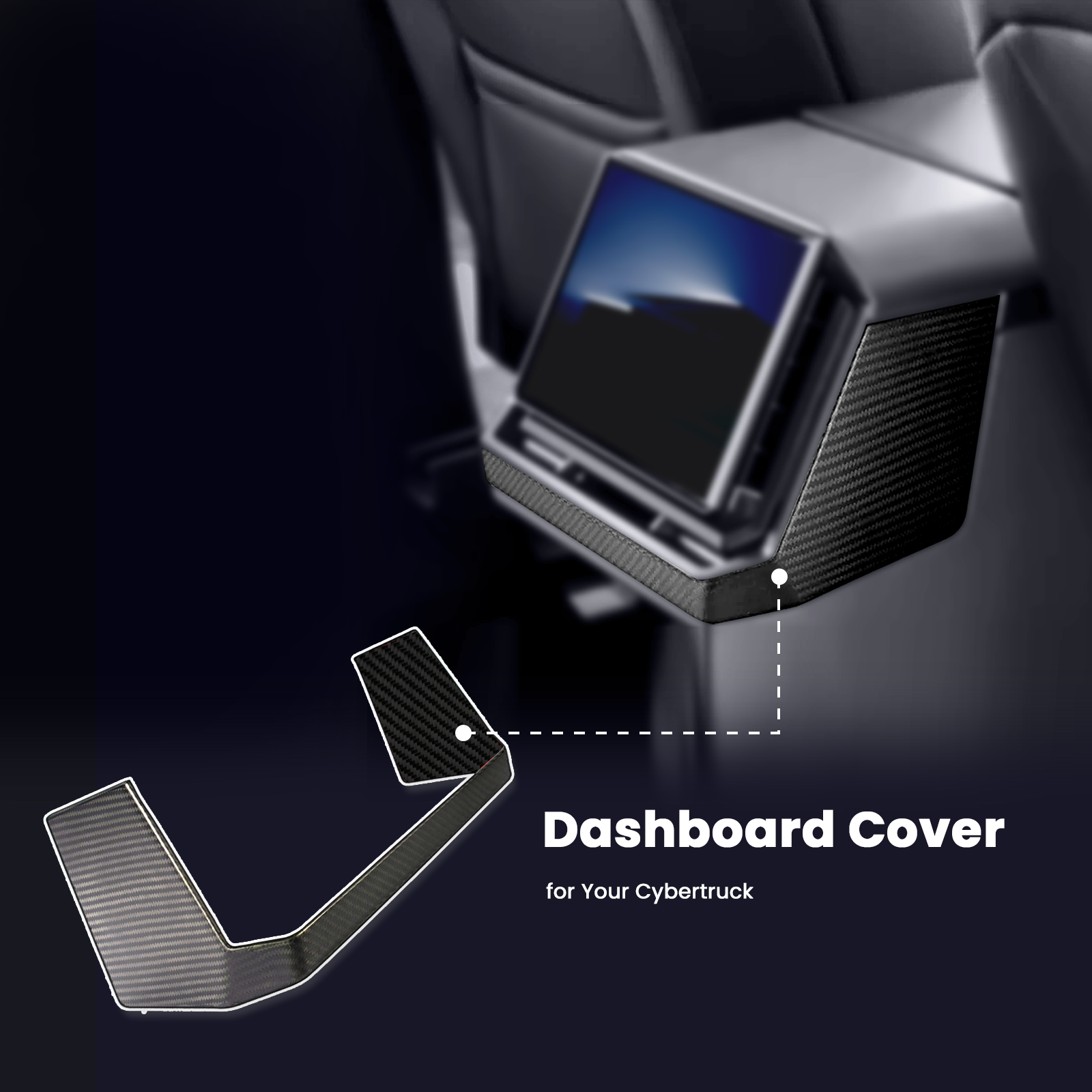 Tesla Carbon Fiber — real carbon fiber trim installed