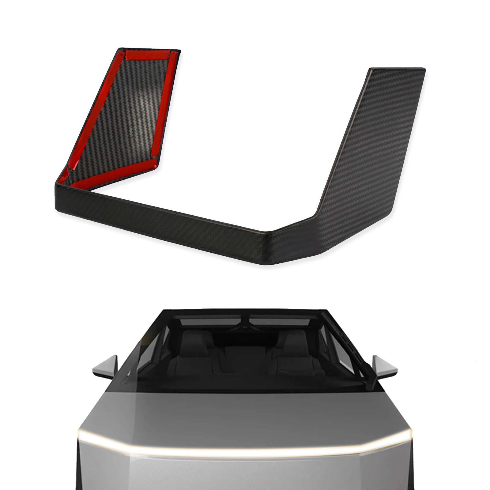 Tesla Carbon Fiber — weave pattern close-up