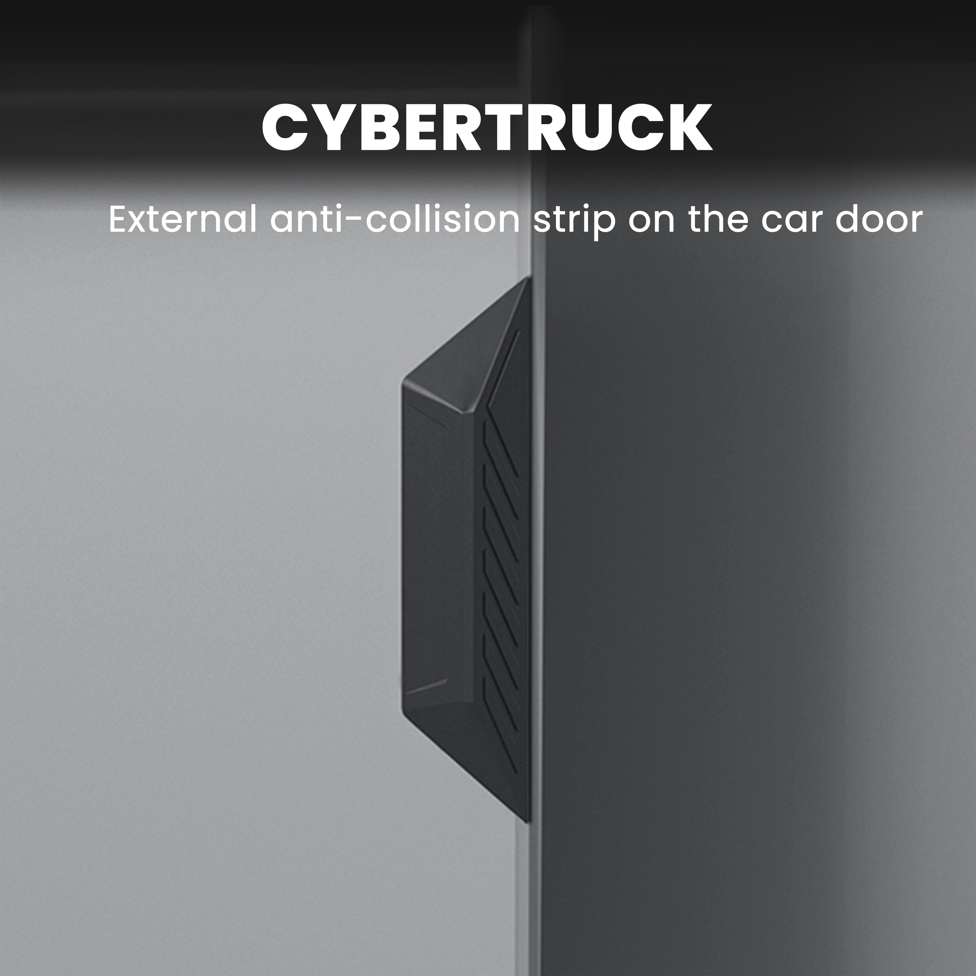 Anti-Collision Strip Cybertruck Door Protection(4pcs) For Tesla Cybertruck