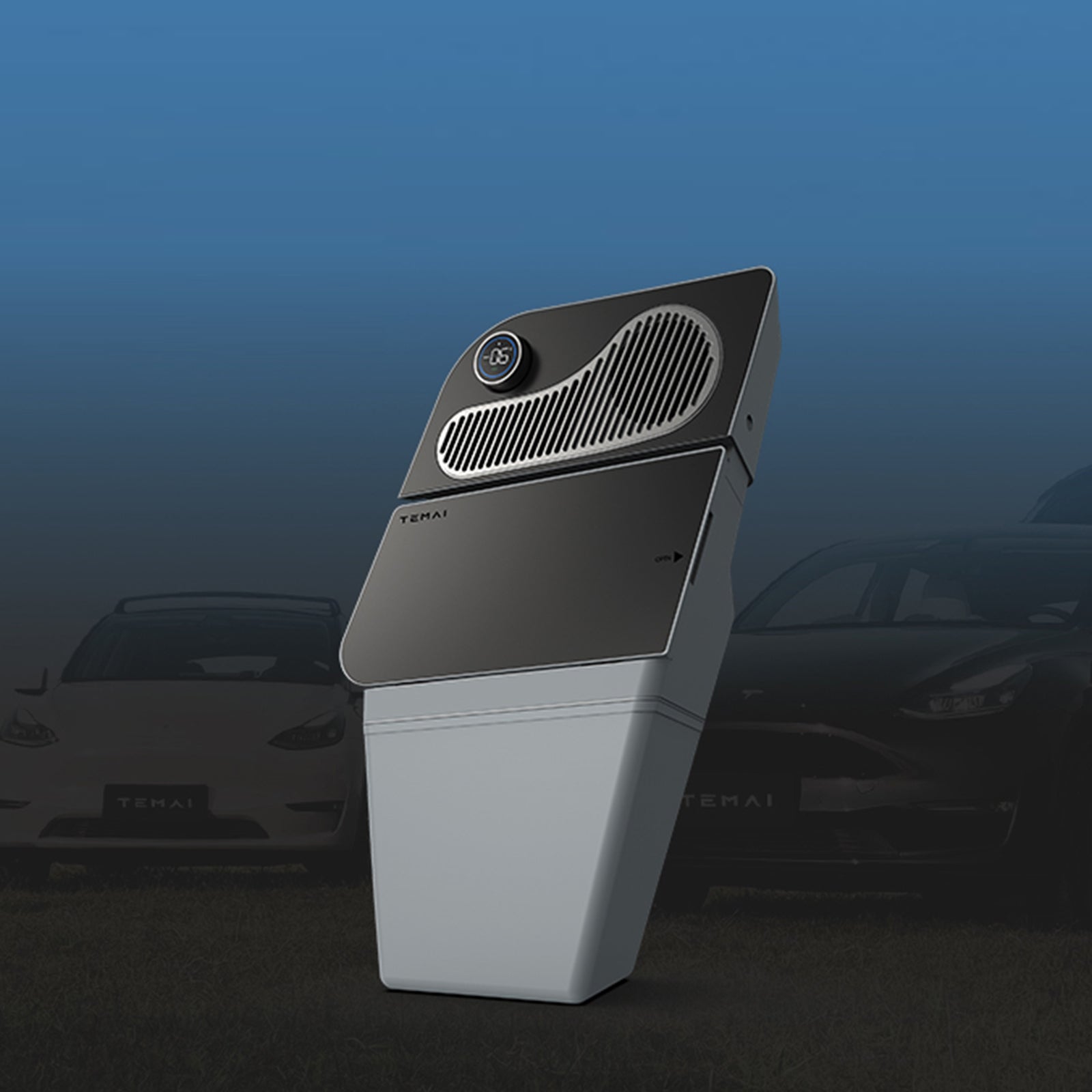 Tesla Model Y Trunk Fridge Hidden Cooler Car Mini Refrigerator Tesstudio®