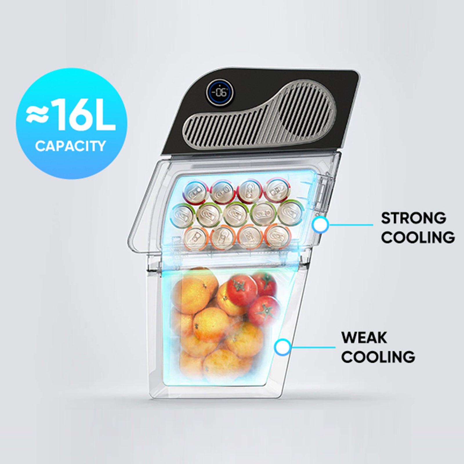 Tesla Model Y Trunk Fridge Hidden Cooler Car Mini Refrigerator Tesstudio®