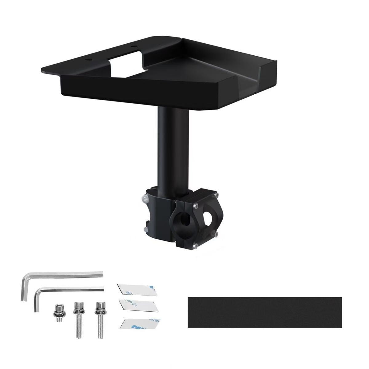 Stainless Steel Clamp Bracket for Starlink Gen3/Mini Antenna Installation, Compatible with 0.8-1.17 in Pole, for RV, Rooftop, and SUV Outdoor Setup