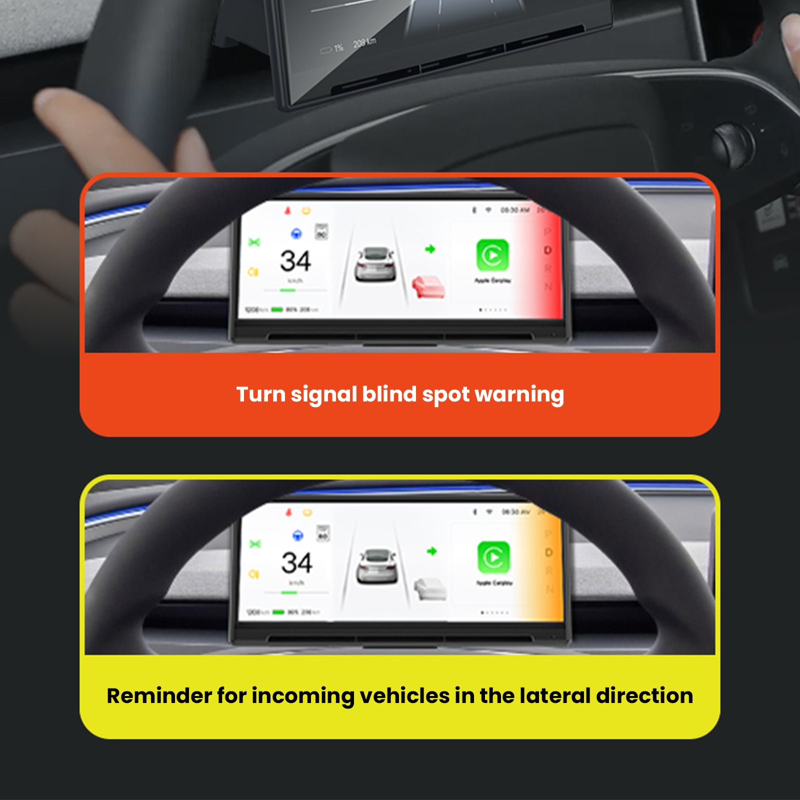 Tesla Cybertruck Interior — build quality detail