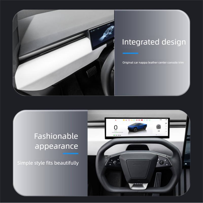 10" TES-C10 Upgrade Dashboard for Cybertruck Bigger Display, Smarter Safety, Enhanced Driving Experience