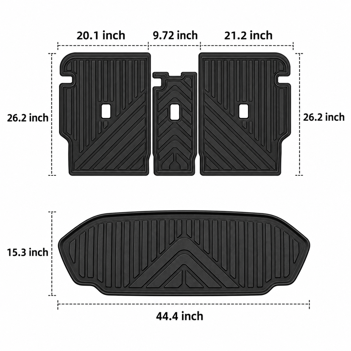 Custom-Fit TPE Floor Mats & Cargo Liner for Rivian R2