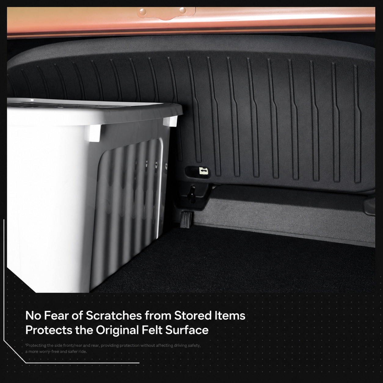 Full-Cover TPE Trunk Tailgate Protector for Tesla Model 3 Highland / Model Y Juniper / Model Y L