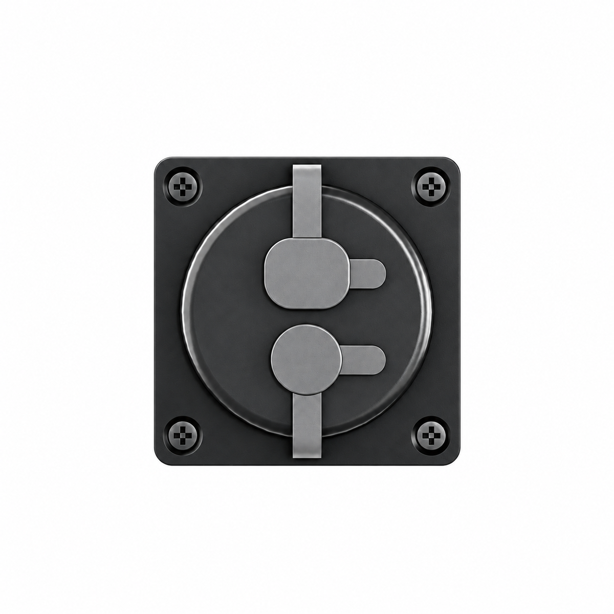 Starlink Mini & Gen 3 2-in-1 Aluminum Cable Pass-Through Panel - Waterproof RJ45/DC Female Couplers