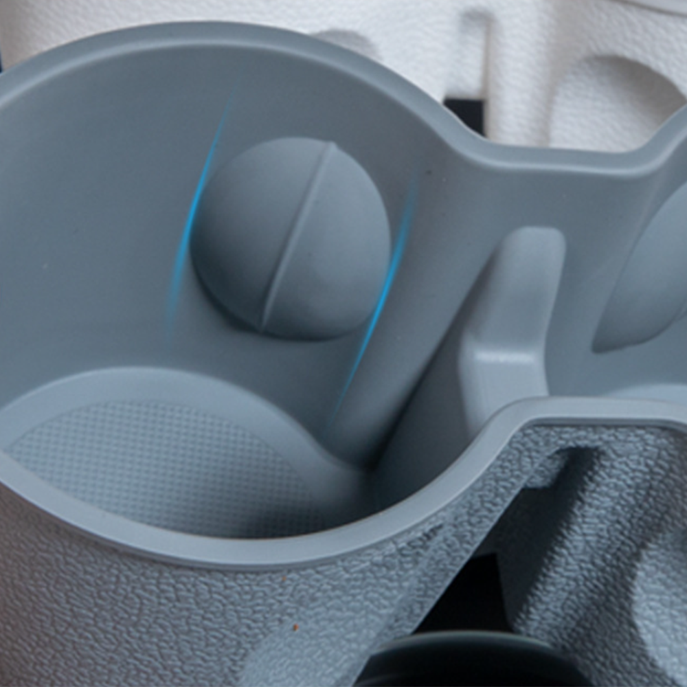 Tesla Model Y Juniper / Standard / Long Range Cup Holder Insert | Silicone & TPE