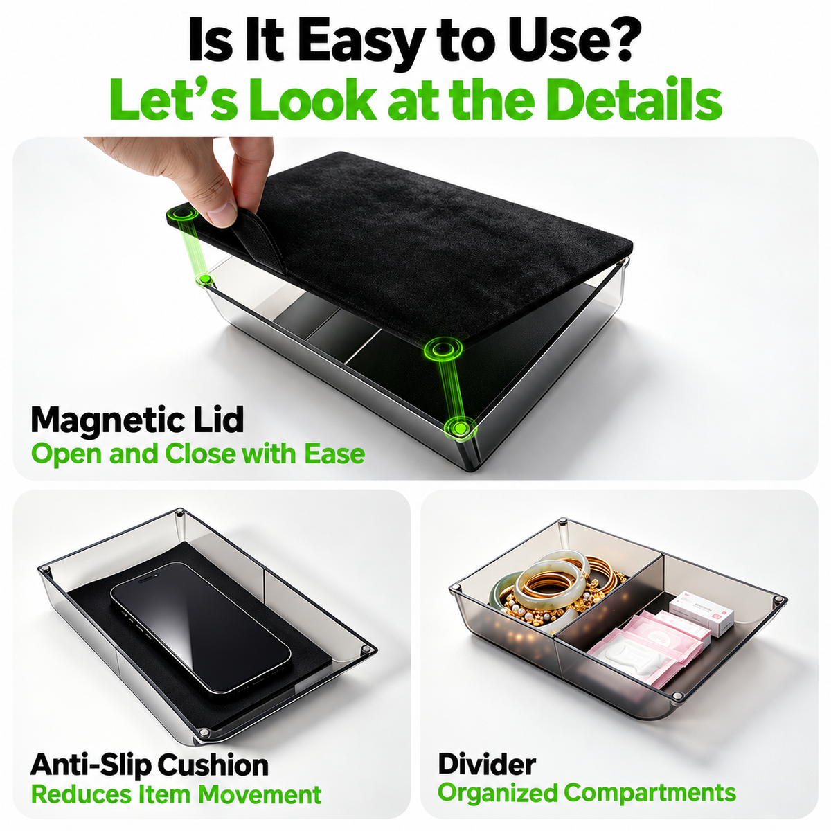 Hidden Privacy Storage Box for Tesla Model 3 Highland / Model Y Juniper / Model Y L