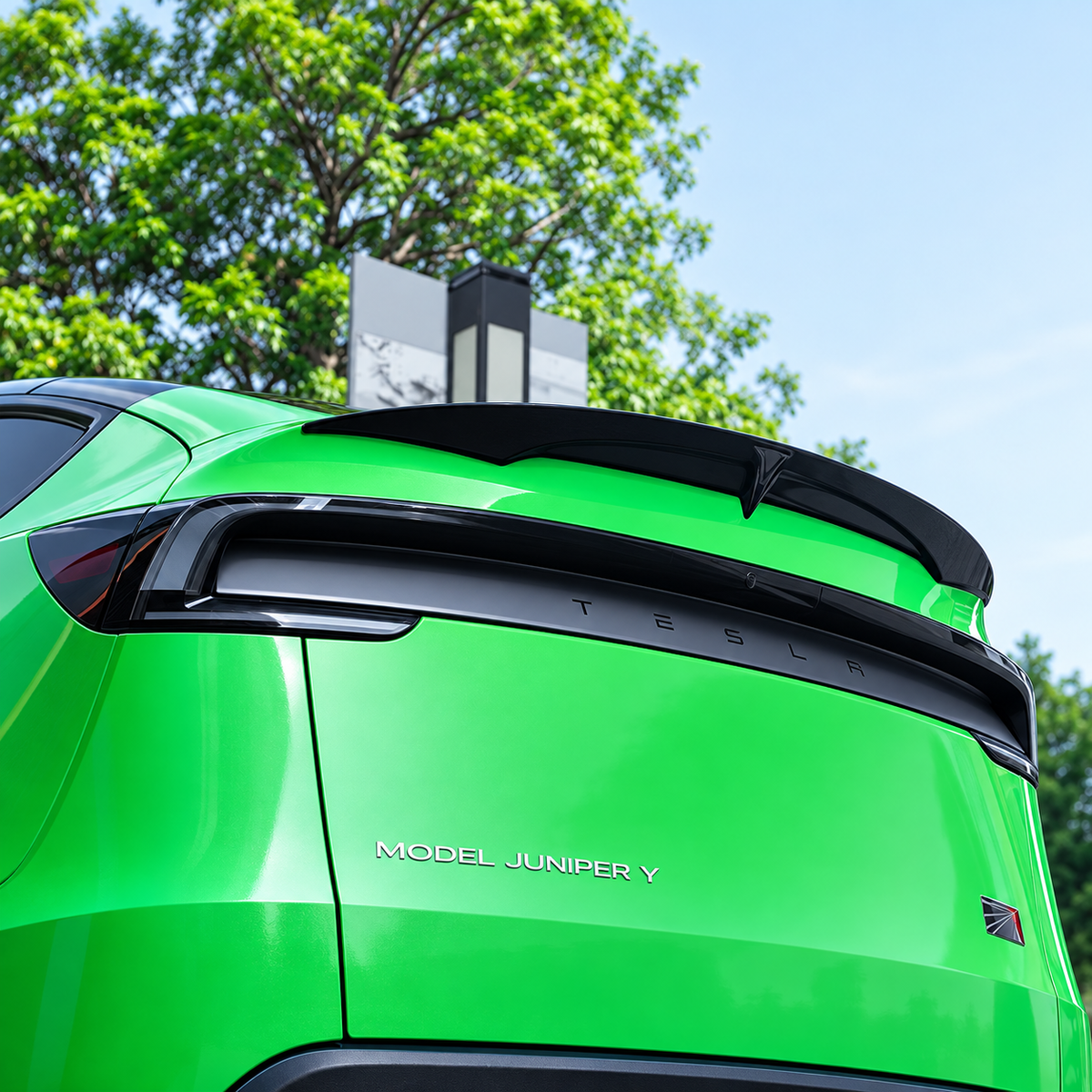 ABS MC-Style Performance Rear Spoiler for Tesla Model Y Juniper 2025.03+