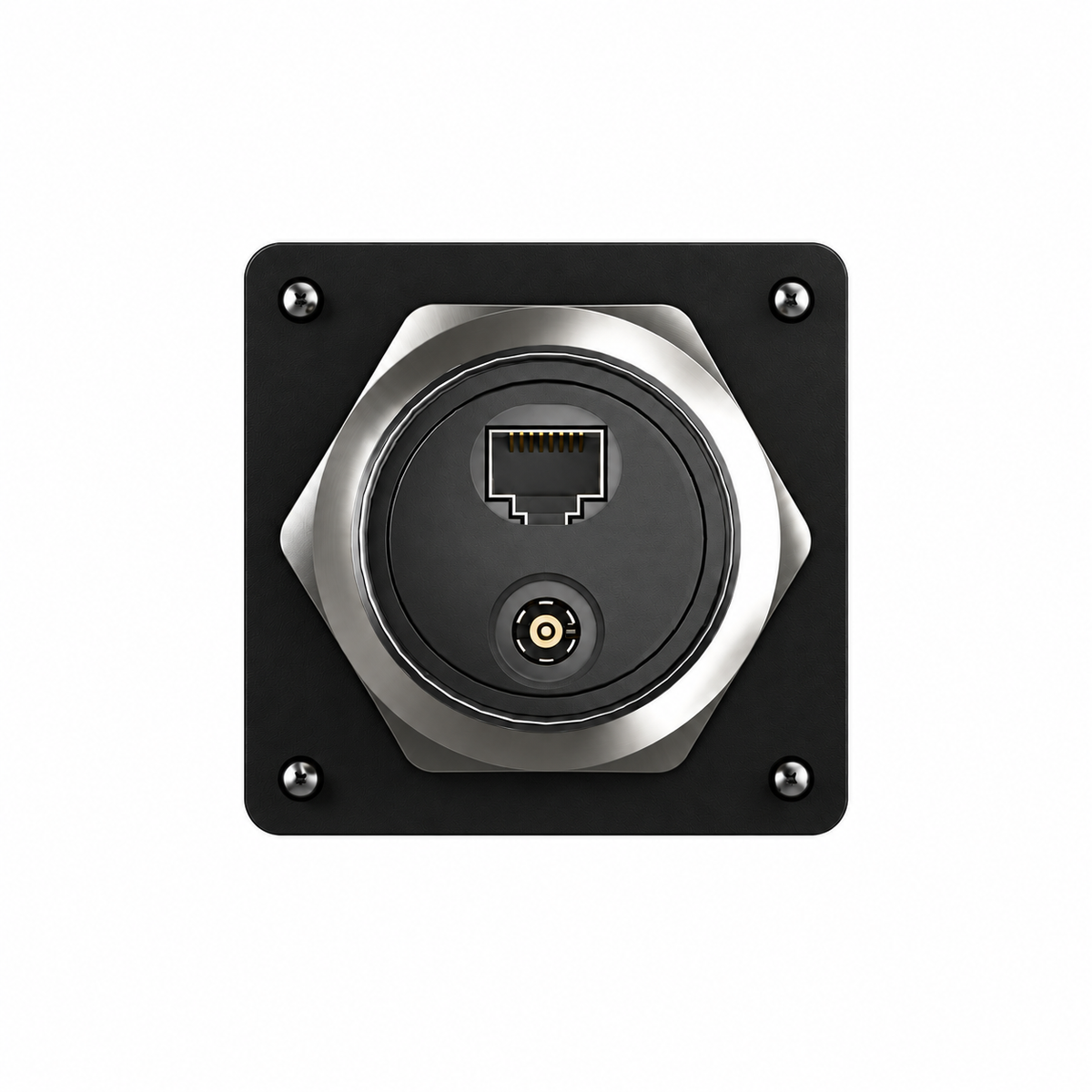 Starlink Mini & Gen 3 2-in-1 Aluminum Cable Pass-Through Panel - Waterproof RJ45/DC Female Couplers