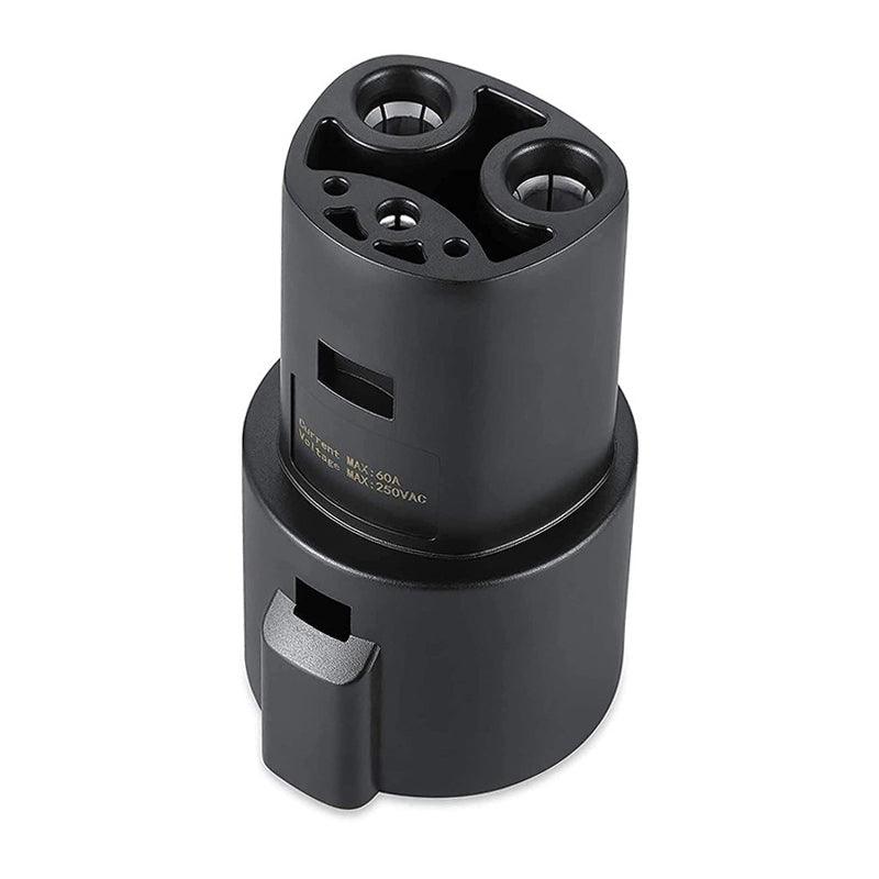 SAE J1772 To Tesla Charging Adapter 60Amp / 250V AC For Tesla Model S/X/3/Y