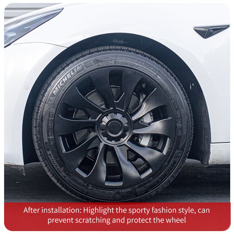 Hub Cap 18'' Überturbine Style Wheel Cover(2017-2023) For Tesla Model 3