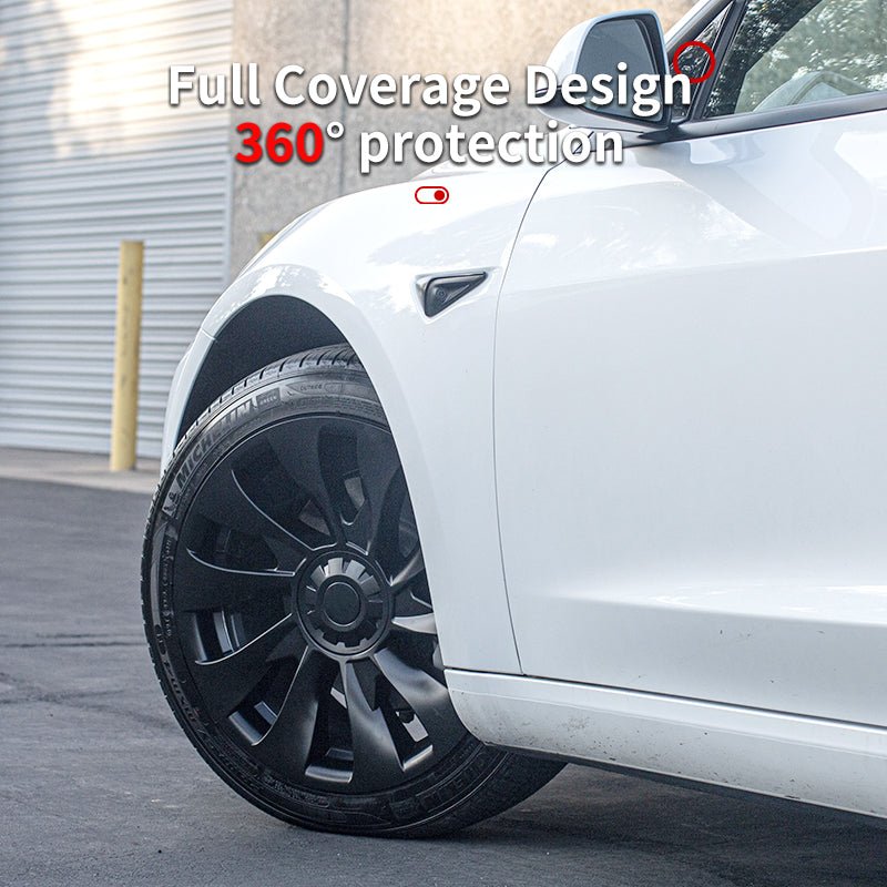 Hub Cap 18'' Überturbine Style Wheel Cover(2017-2023) For Tesla Model 3