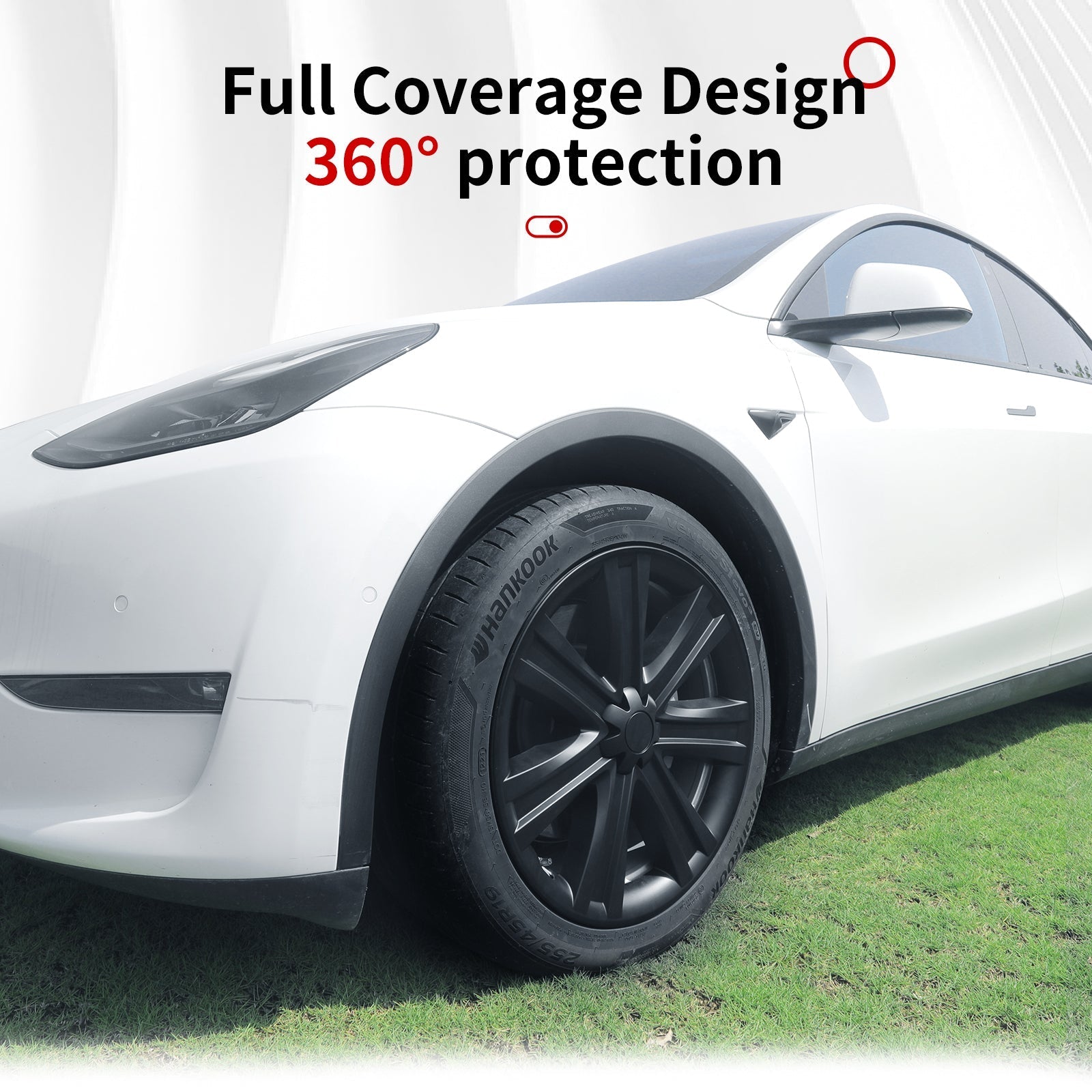 Tesla Model S /Model Y Wheel Covers 19'' Arachnid Style Model S Hub Cap Covers Tesstudio