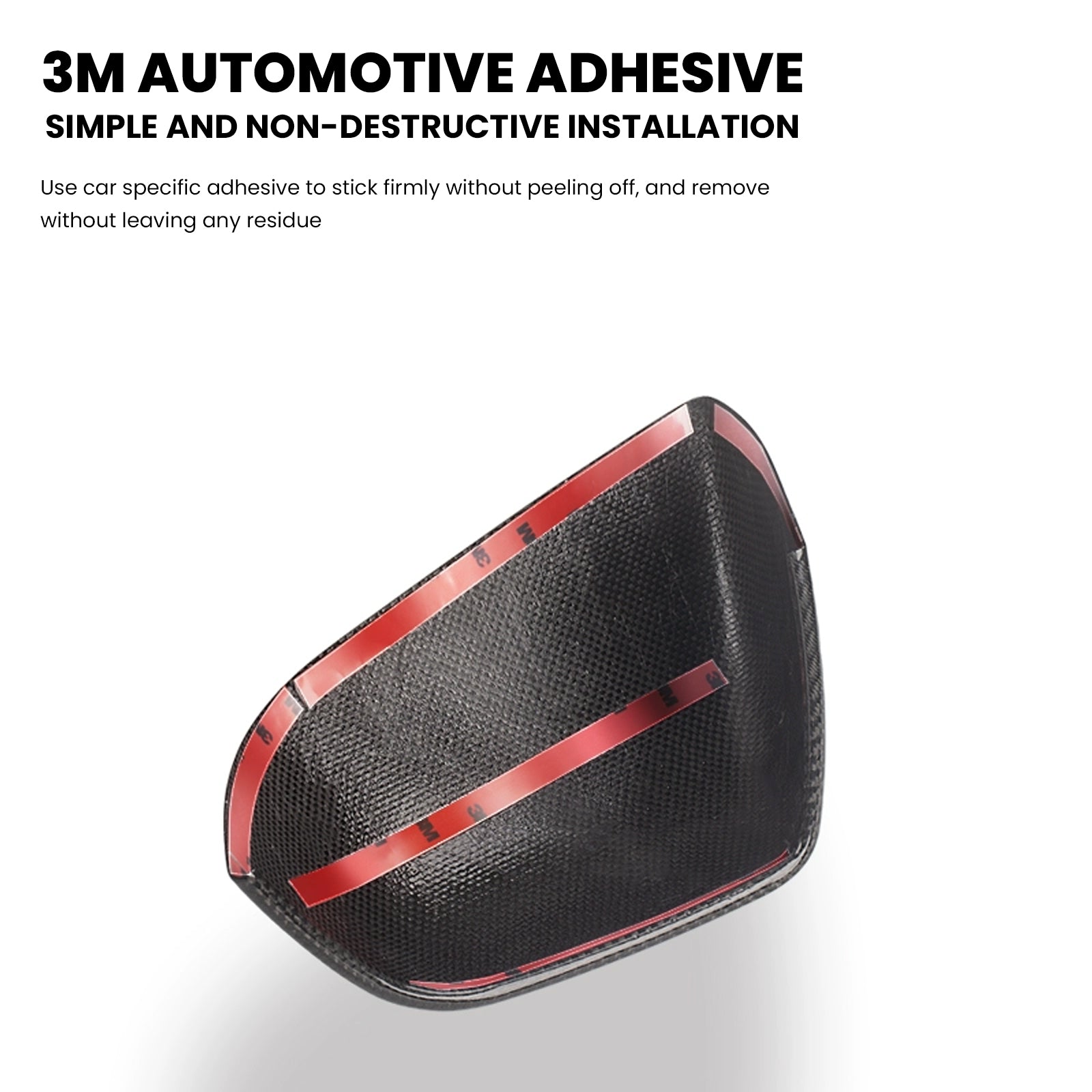 Carbon Fiber Side Mirror Caps Model Y Side Mirror Cover For Tesla Model 3/Y /Model Y Juniper