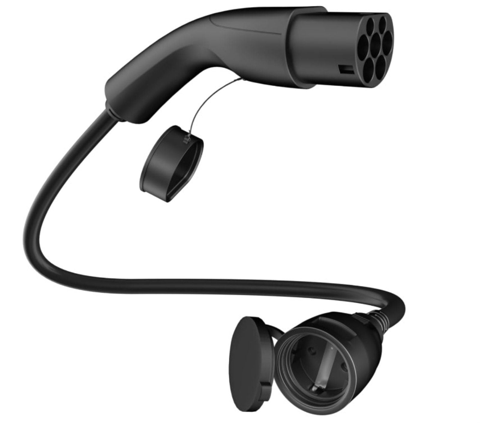 Type 2 to Schuko Socket Cable