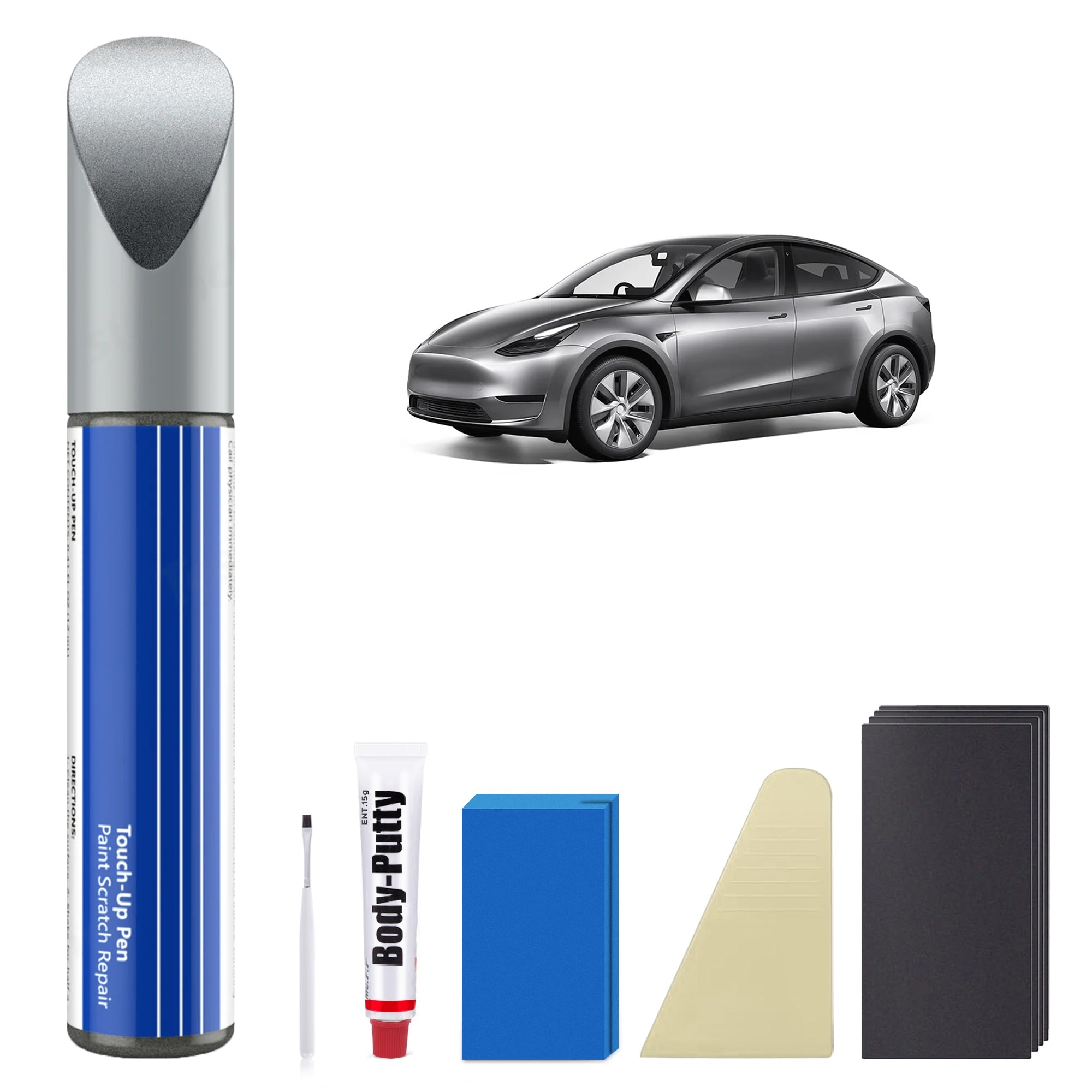 Model 3/Y/S/X Car Body Color Paint Repair Pen Kit for Tesla - OEM Original Touch Up Paint Pen