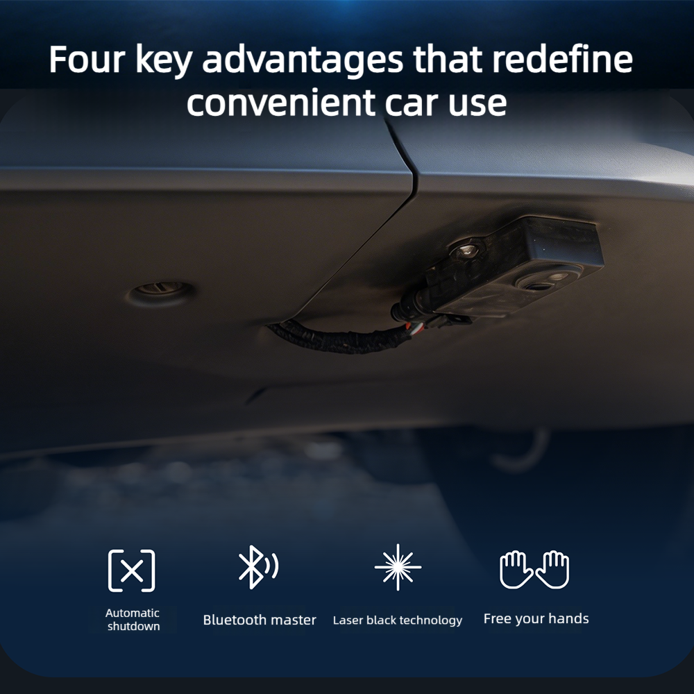 Kick-to-Open Rear Trunk Sensor System for Tesla Model Y