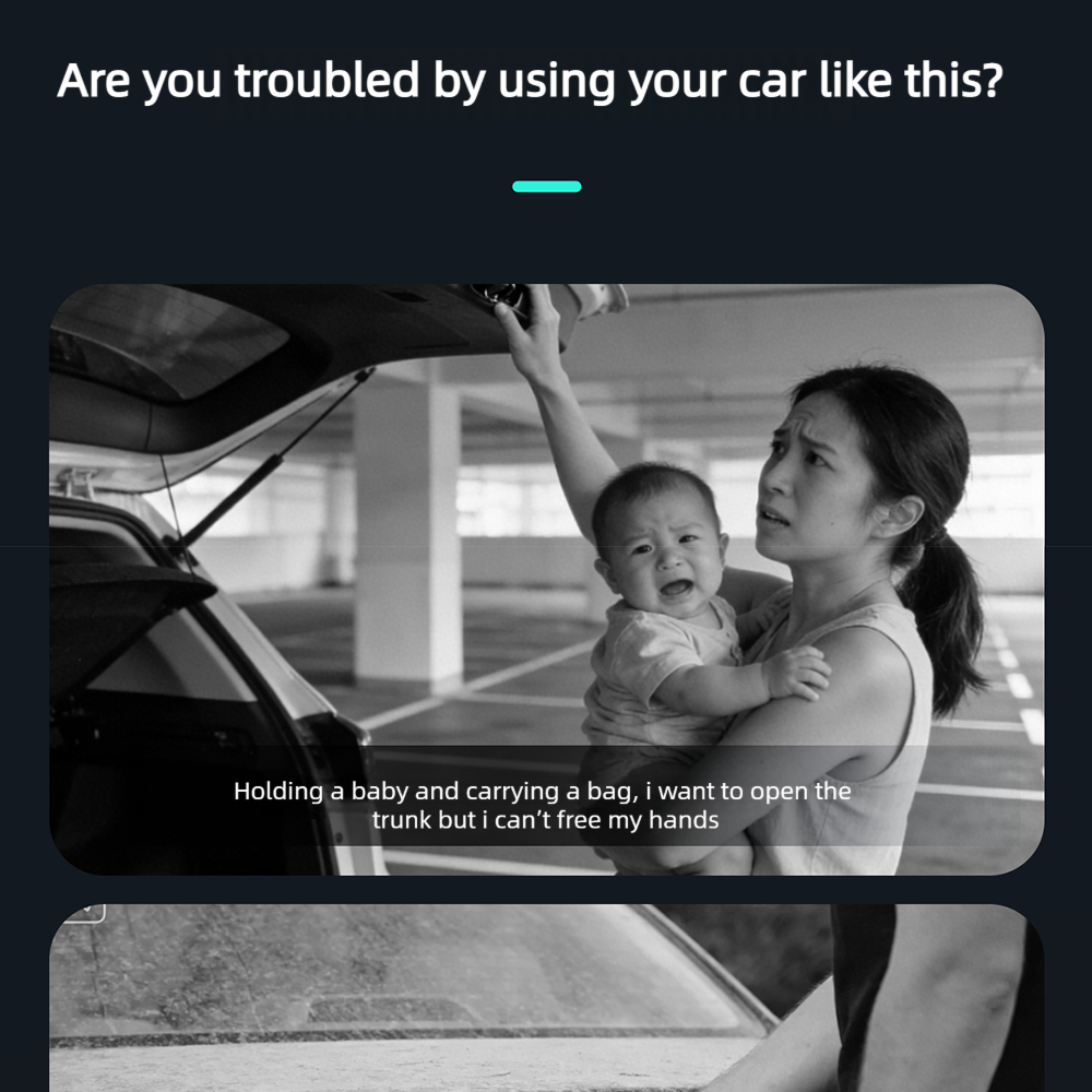 Kick-to-Open Rear Trunk Sensor System for Tesla Model Y