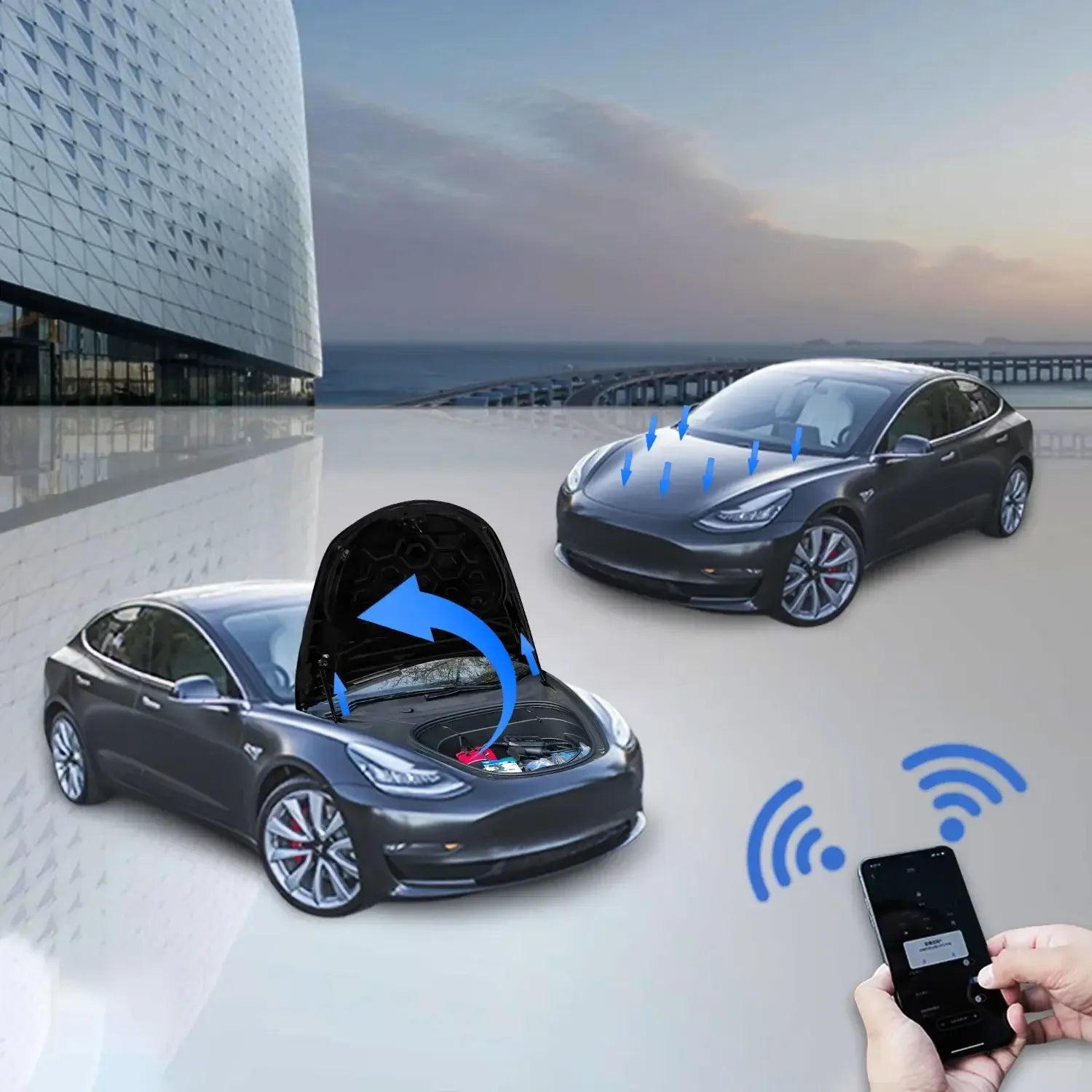 Trunk Smart Electric Trunks For Tesla Model 3 Power