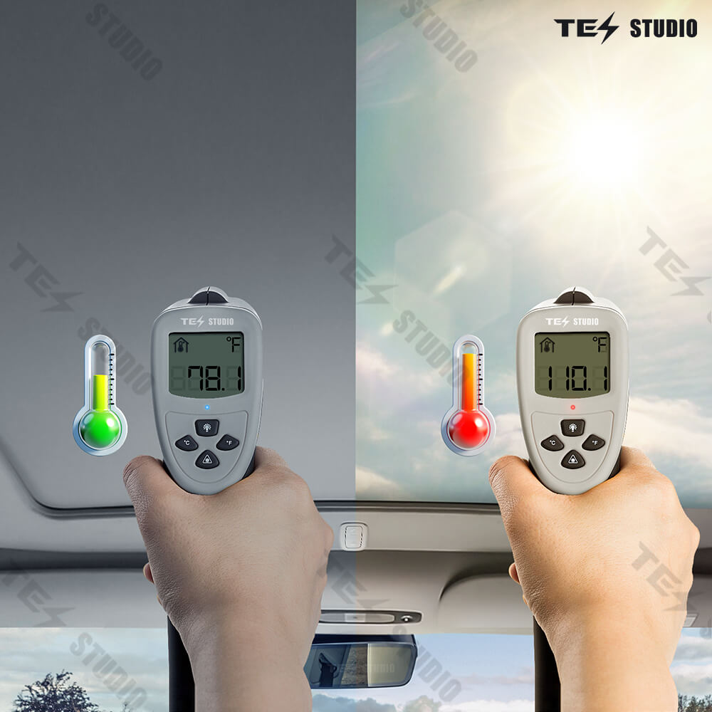 Tesla Model Y Sunshade Electric Sunshade Model Y Retractable Roof Shade Model Y Accessories Tesstudio®
