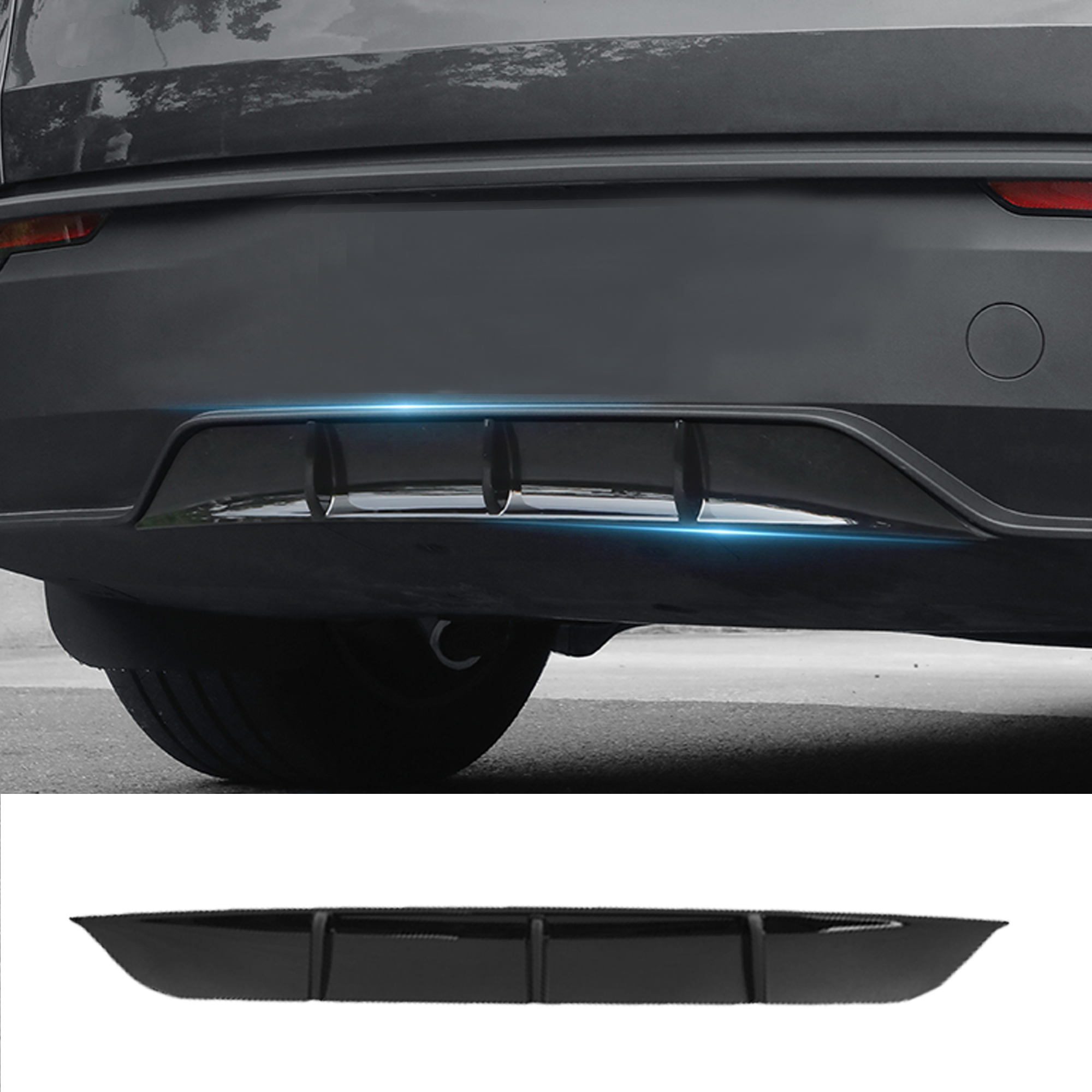 Rear Bumper Diffuser for Tesla Model Y Juniper 2025-2026 | Tesstudio