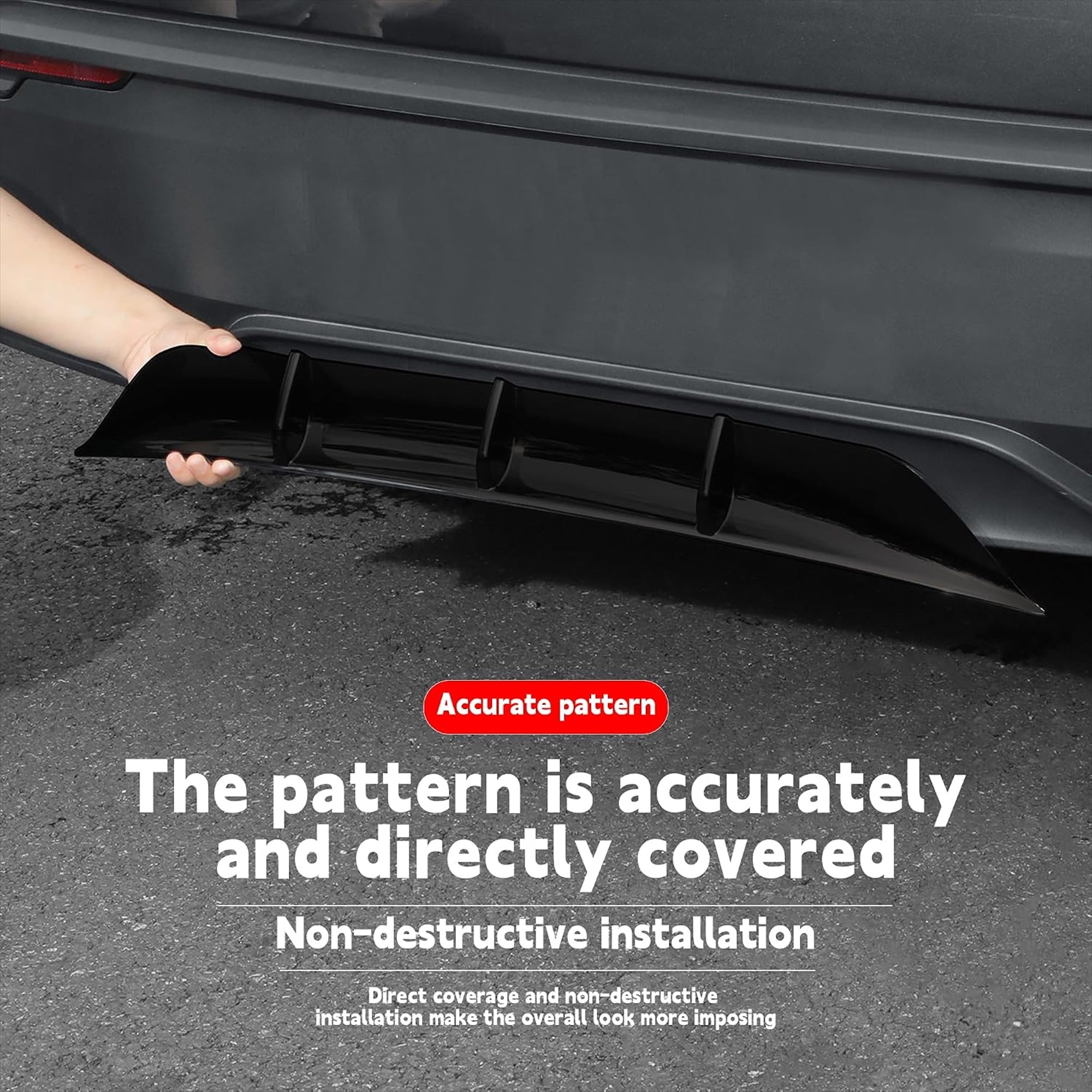Rear Bumper Diffuser for Tesla Model Y Juniper 2025-2026 | Tesstudio