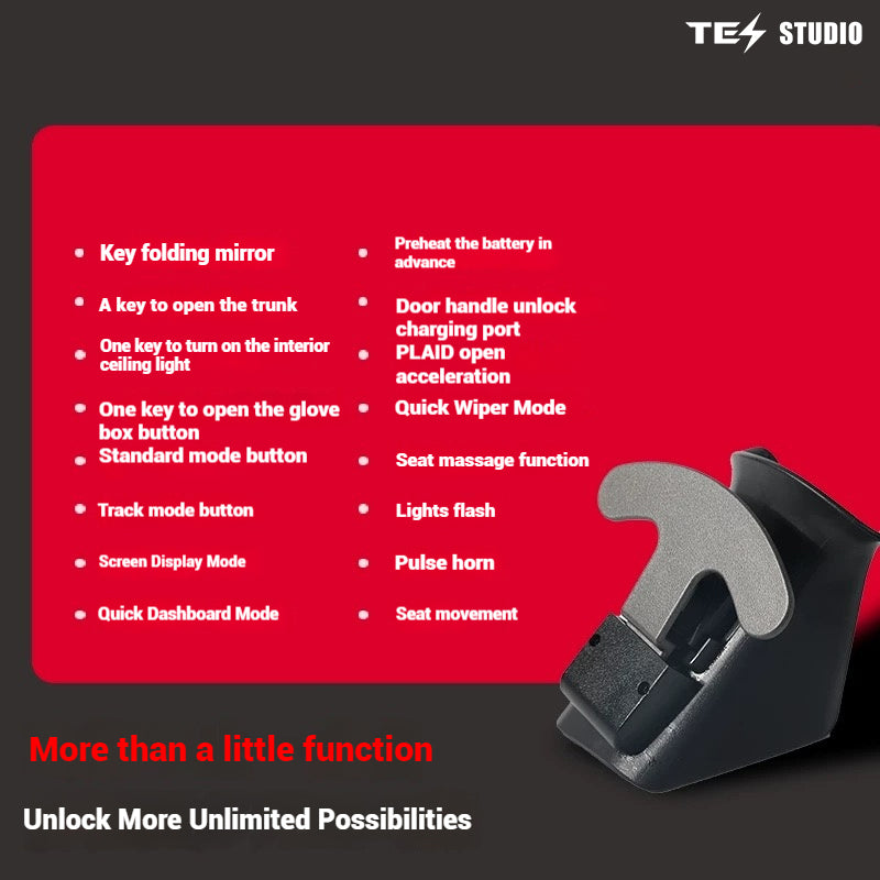 Tesla Model 3 Highland Model Y Juniper Steering Wheel Shift Paddles Extension Steering Wheel Accessories Tesstudio®