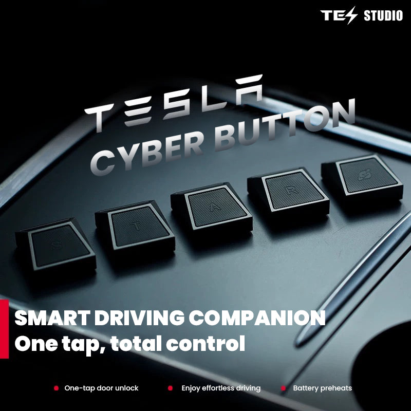 Tesla Model 3/Y Interior Accessories Physical Bluetooth Commander Buttons Tesstudio®