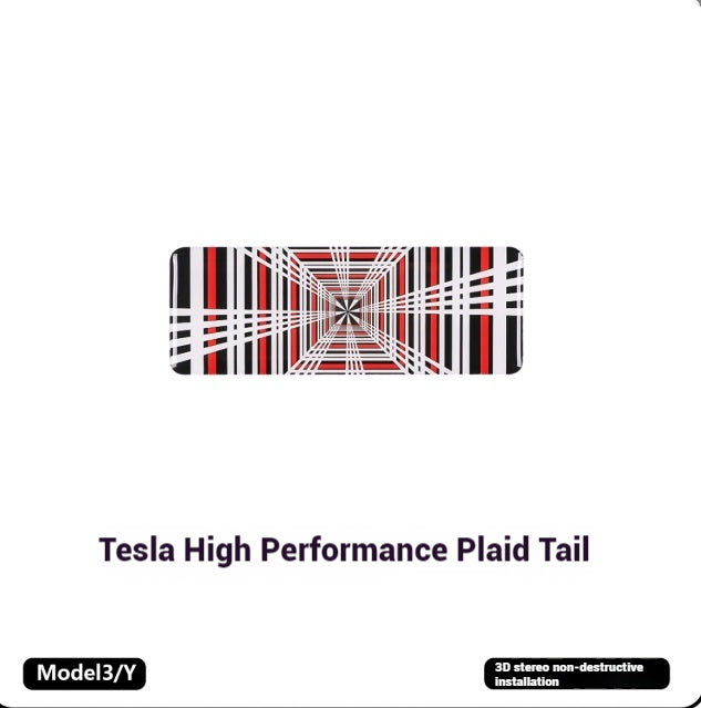Tesla Model 3/Y/3 Highland /Model Y Juniper Emblem Plate Badge Sticker Badge Decal Tesstudio®