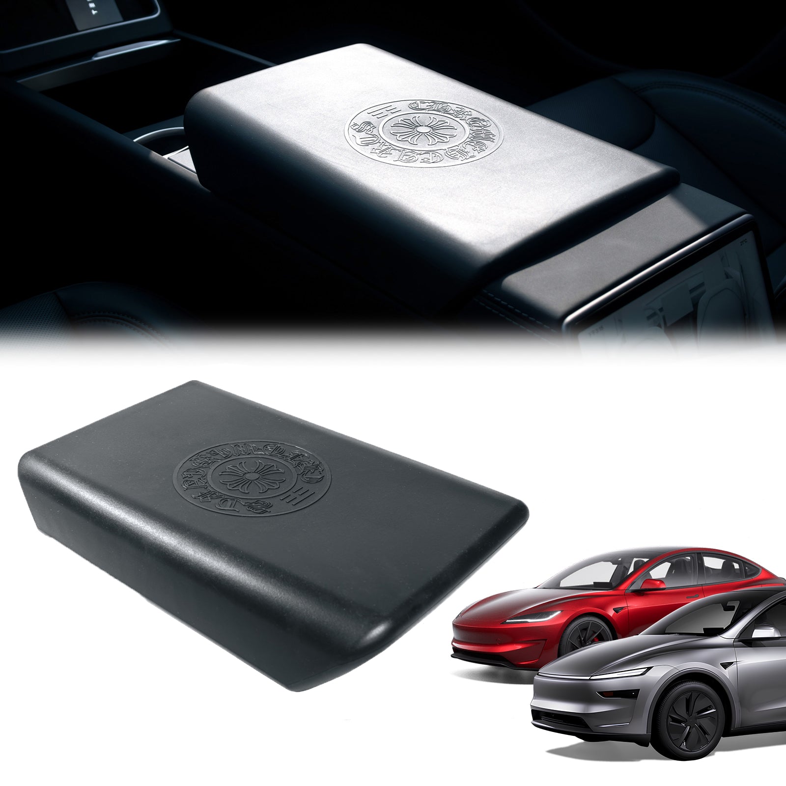 Tesla Model 3 Highland Model Y Juniper TPE Armrest Cover Center Console Cover Tesstudio®
