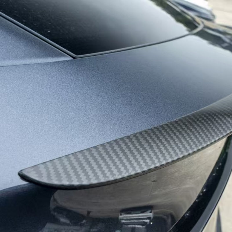 Tesla Model Model Y Juniper Carbon Fiber Tail Spoiler Trunk Spoiler Wing Tesstudio®