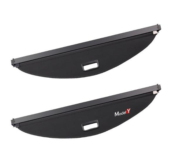 Tesla Model Y Juniper Retractable Rear Trunk Shield Privacy Cargo Cover Tesstudio®