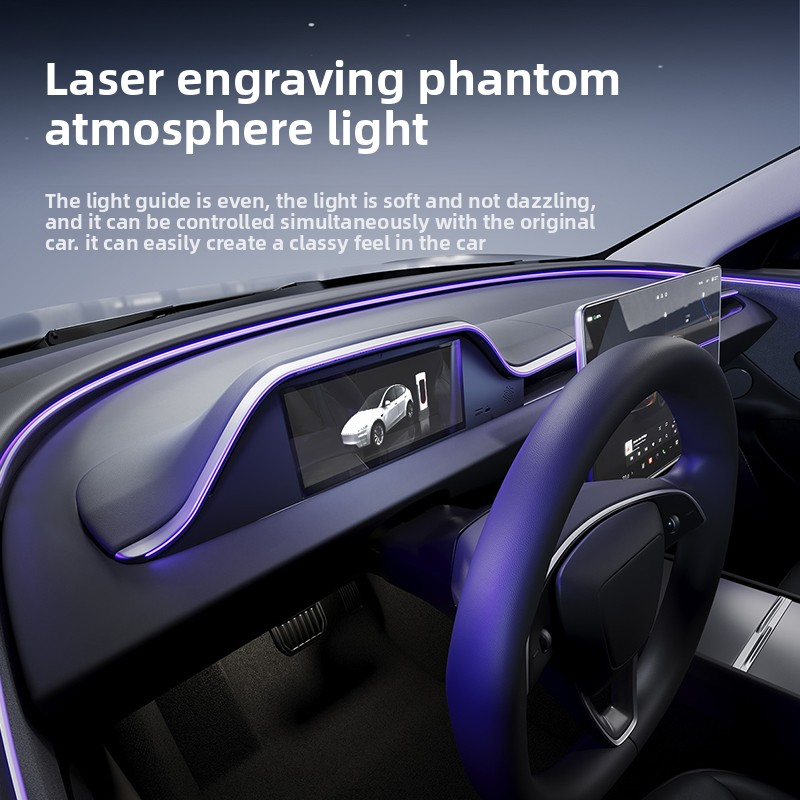 Tesla Cybertruck Interior — material finish close-up