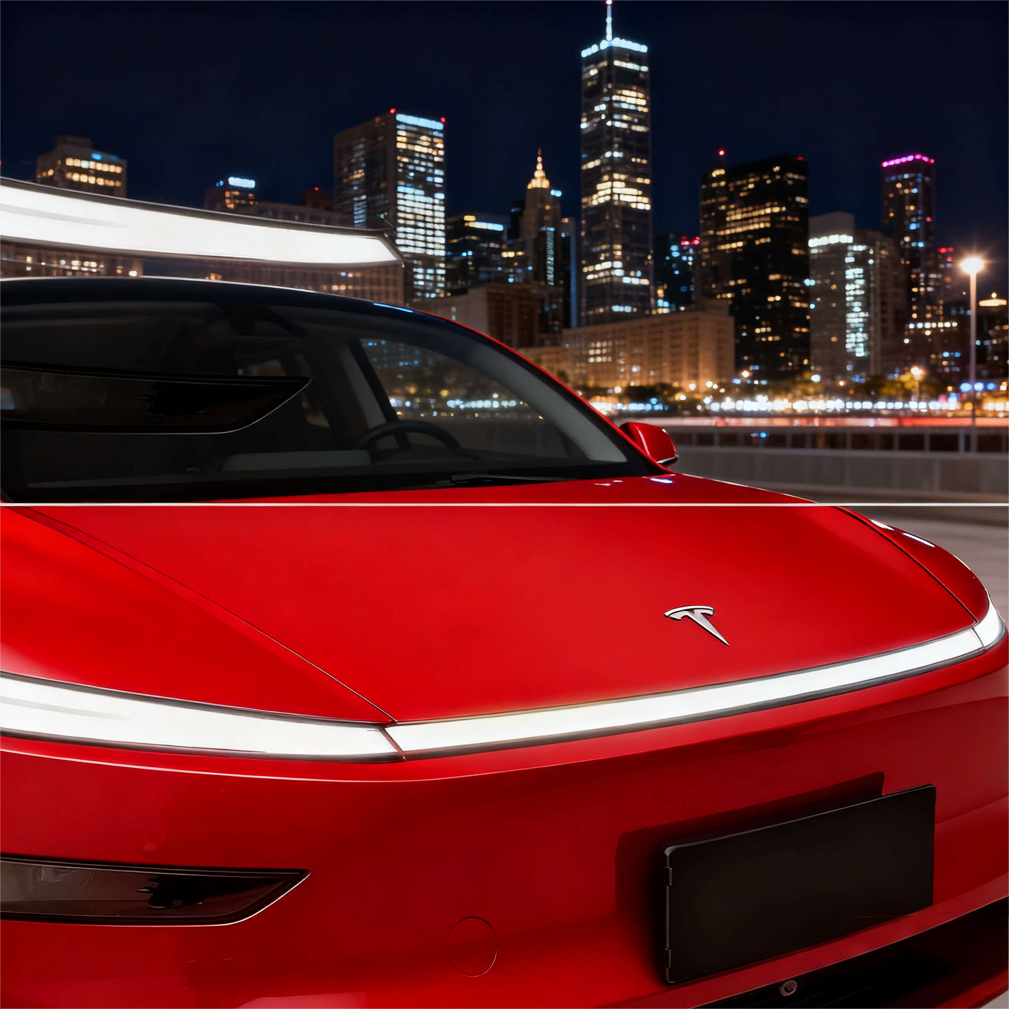 Tesstudio RGB Dynamic Daytime Running Lights for Tesla Model Y Juniper 2025.03+