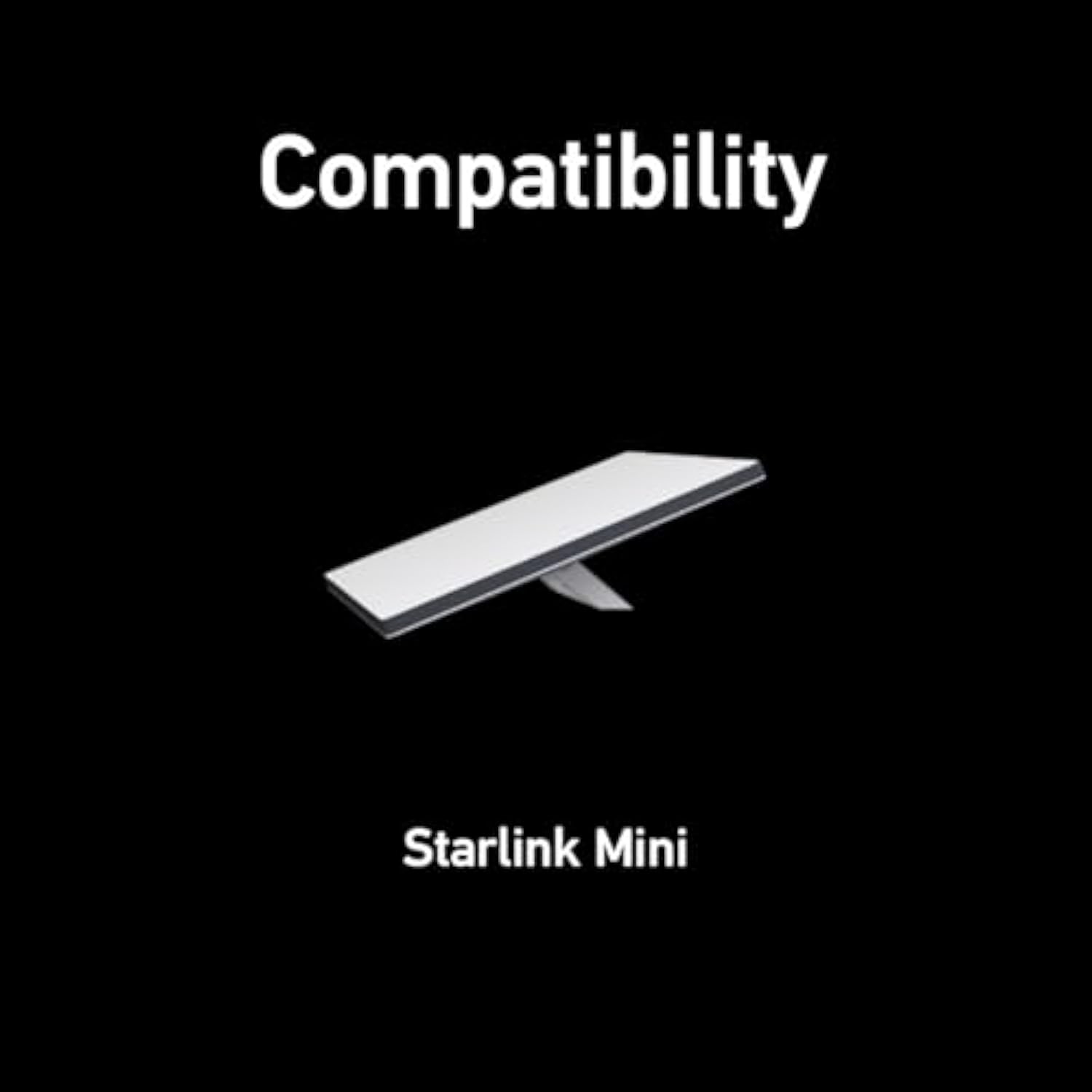 Aluminum Alloy Starlink Mini Car Roof Mount Kit for RVs, Vans, Boat, Yachts, Trucks