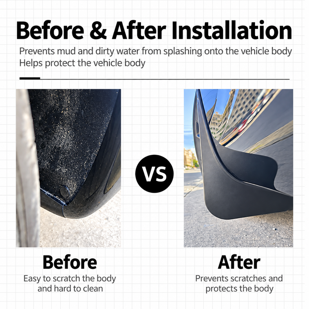 Mud Flaps for Rivian R1S (2022–2025)
