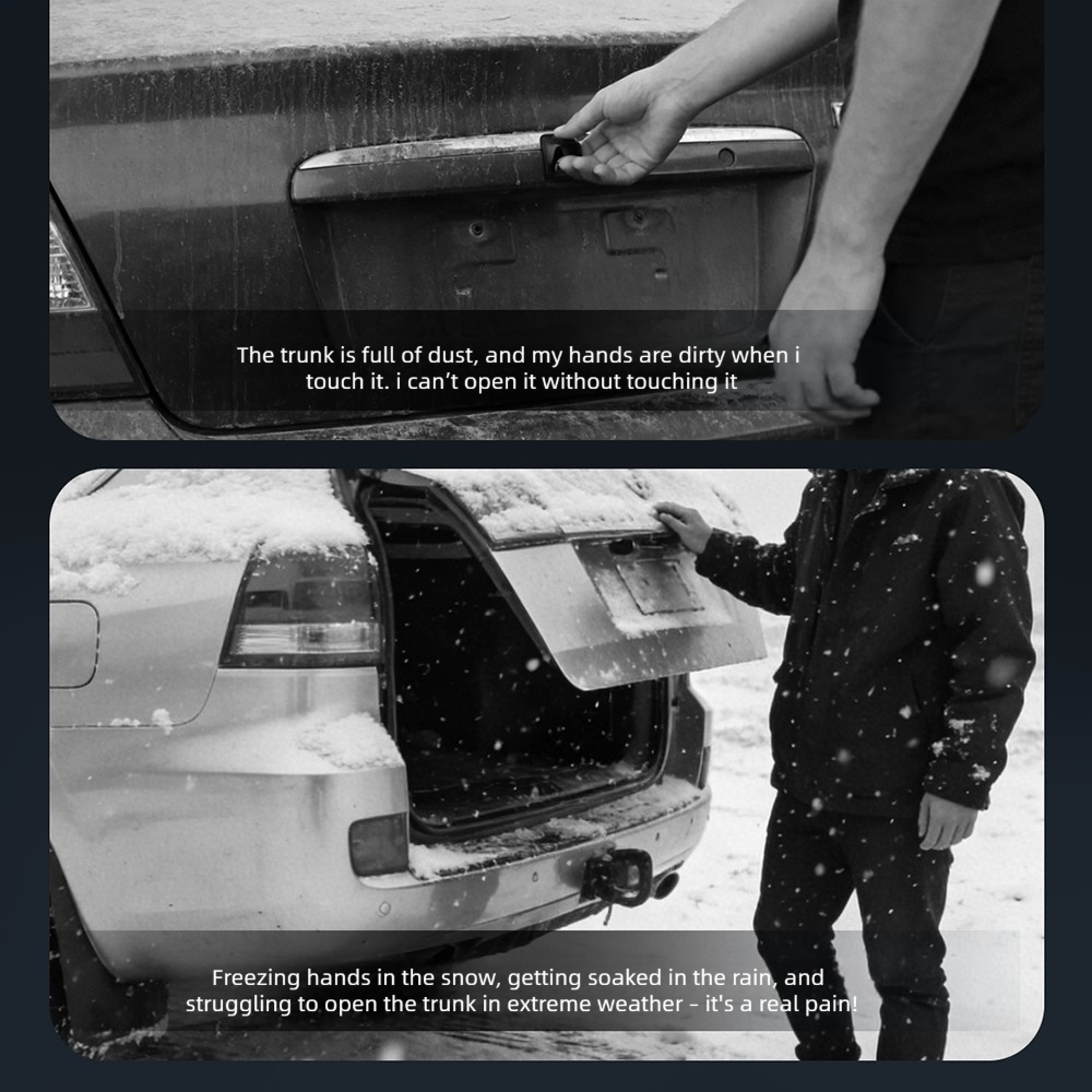 Kick-to-Open Rear Trunk Sensor System for Tesla Model Y