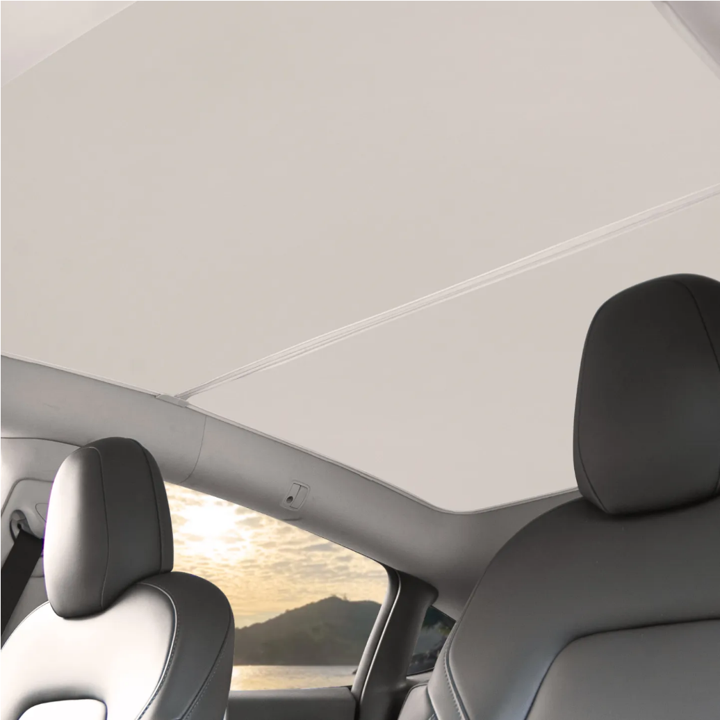Tesla Model Y Simple Sunshade Model Y Roof Sunshade Tesstudio®