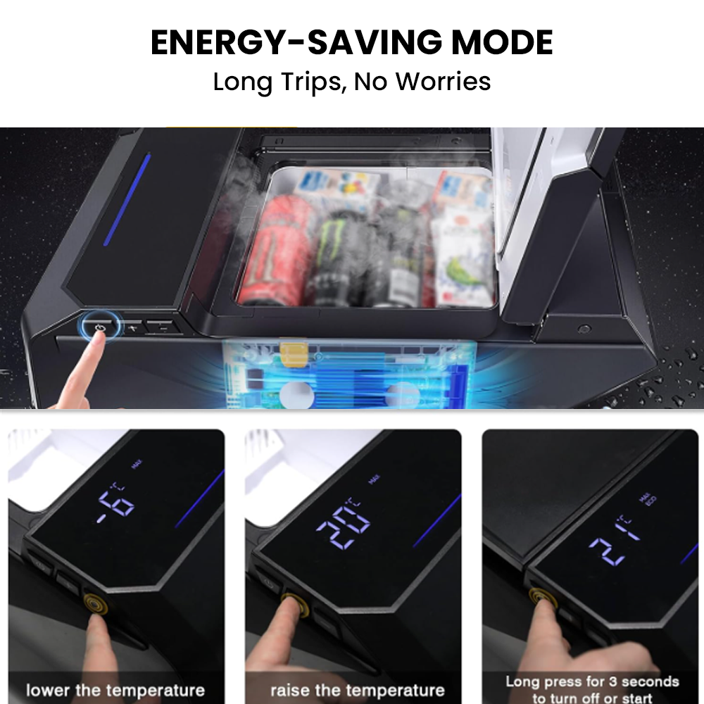 Cooler Fridge 18L Center Console Floor Refrigerator For Tesla Cybertruck