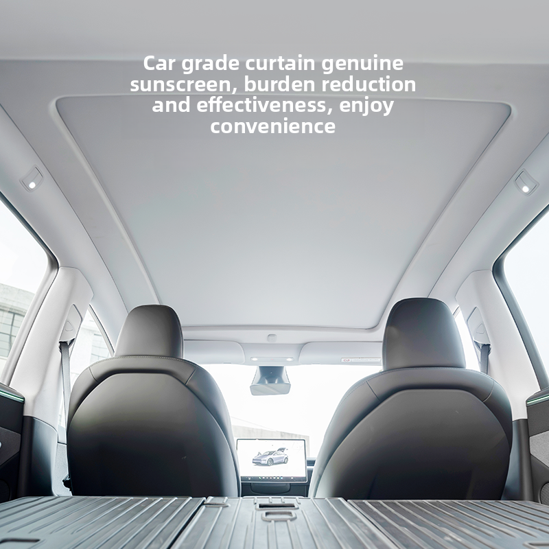 Tesla Model Y & Model Y Juniper Power Sunshade Voice-Controlled Electric Sunshade Tesstudio®