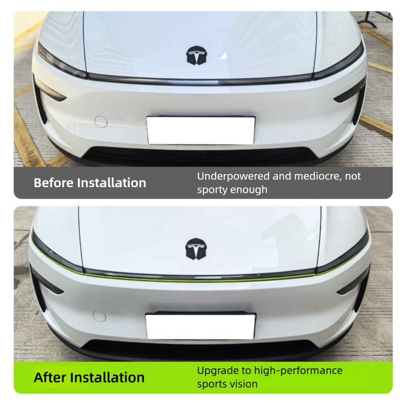 Headlight Accent Film for Model 3 Highland & Model Y Juniper