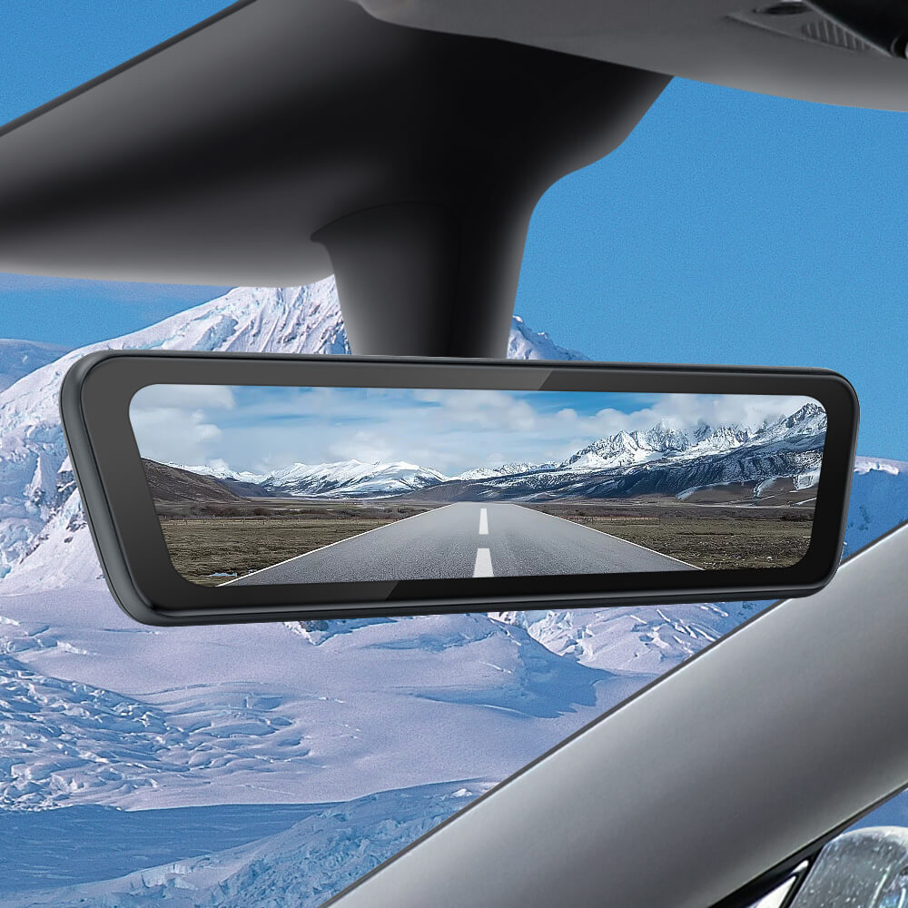 Tesstudio Tesla Model 3 Highland Streaming Rearview Mirror with Night Vision Tesla Accessories Model 3 Highland Tesstudio®