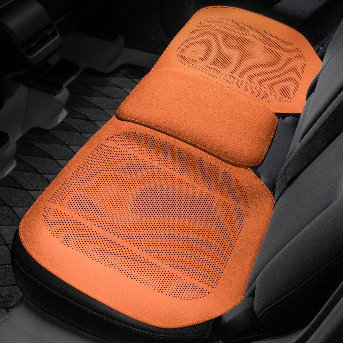 Universal Full-Coverage Breathable Nappa Leather Car Seat Cushion Cover