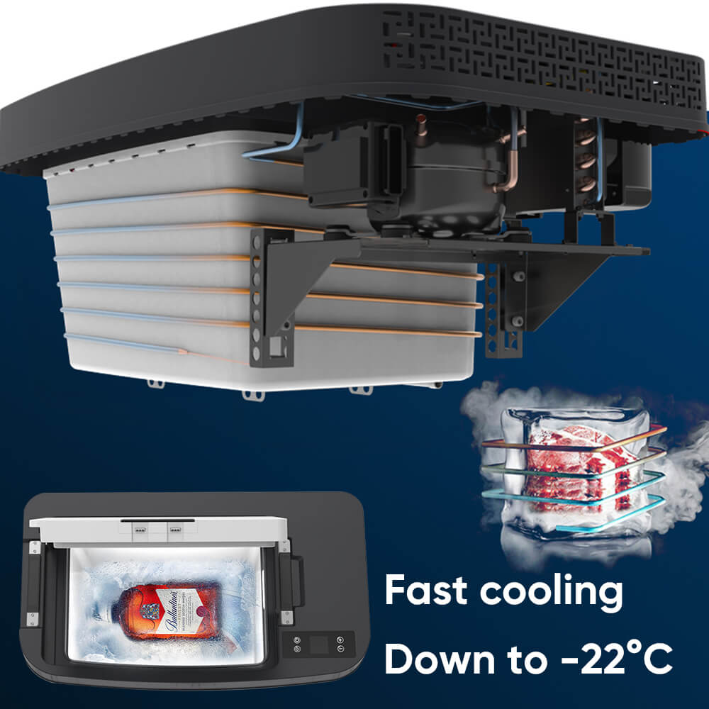 Tesla Model Y Cooler — app control interface